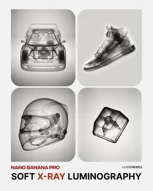 Soft X-Ray Luminography Style Template
