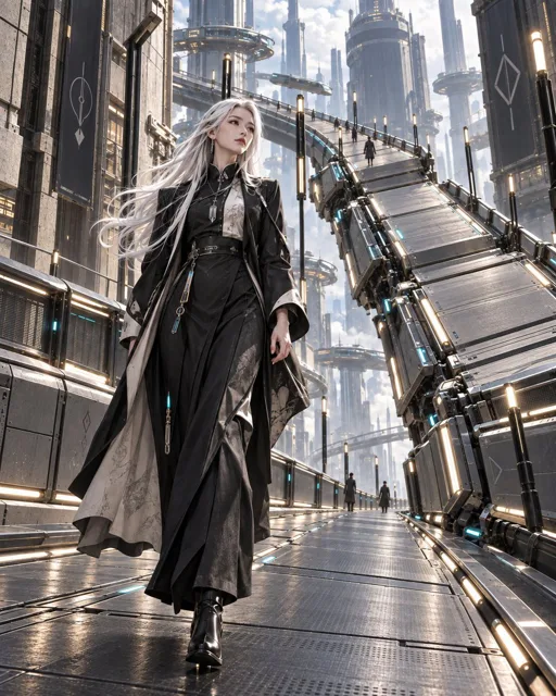 Game Asset - Gravity Lane Futuristic Fashion Walk