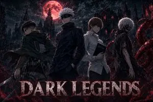 Dark Anime Legends Poster