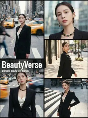 Urban Fashion Magazine Collage Prompt