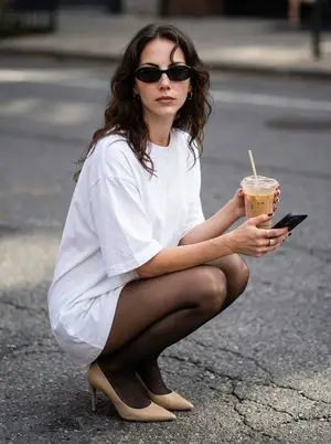 Street Style Portrait with Identity Lock and Specific Pose