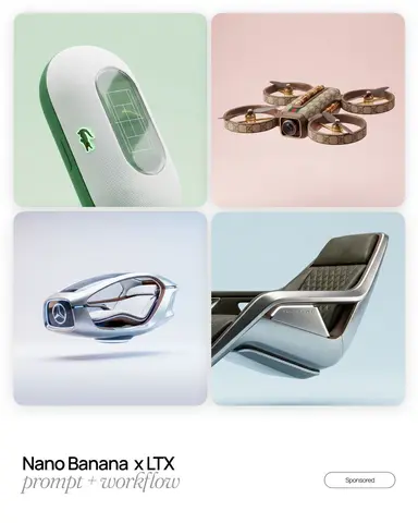 [BRAND NAME] design language, object reimagined as an unexpected