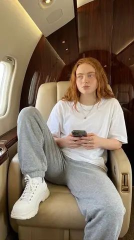 Luxury Private Jet Photoshoot Prompt for Stylish Young Woman