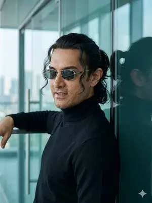 Cinematic Male Celebrity Portrait