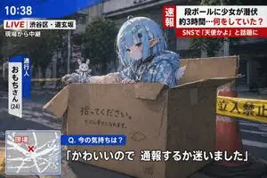 Breaking News Style Character Art