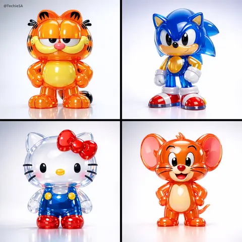 premium 3D rendered [FIGURE NAME] collectible vinyl figure in