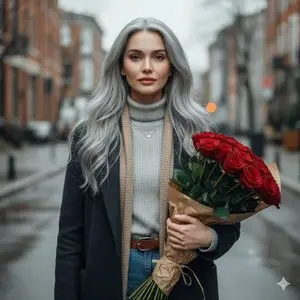 Cinematic European Street Portrait Prompt