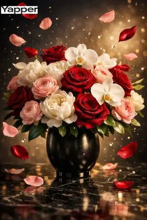 Ultra-Luxury Cinematic Floral Photography Prompt (JSON Format)