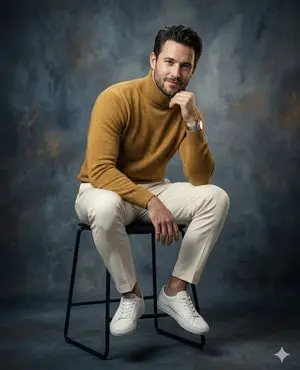 Classic Studio Male Portrait