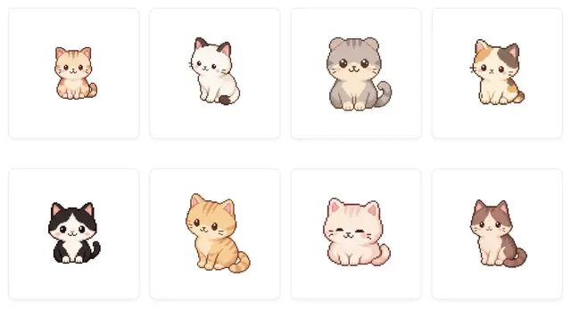 Cute Cat Character Concept