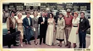 1956 Famous People Group Photo
