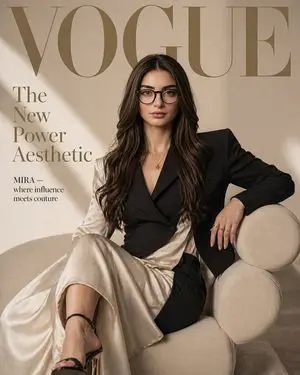 Vogue Fashion Magazine Cover