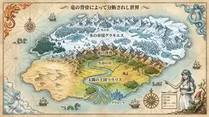 Royal Cartographer Fantasy World Map Prompt (Detailed Scenario)