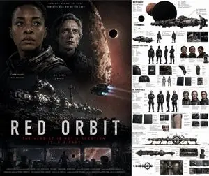 Sci-Fi Movie Poster and Production Design Sheet