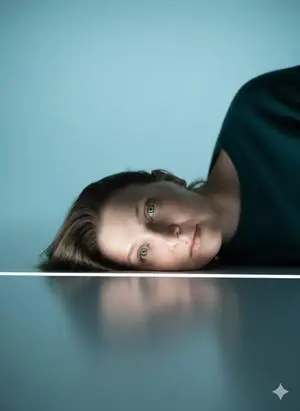 Identity-Locked Surreal Minimalist Editorial Portrait