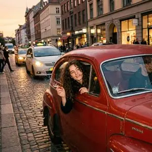 Candid Vintage Car Snapshot Prompt
