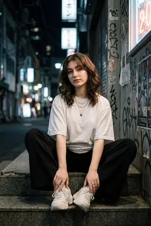 Cinematic Street-Style Portrait Prompt