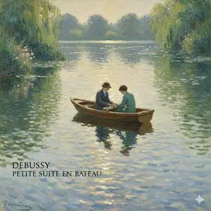 Generate Debussy's 'Petit Suite: En Bateau' in Monet's Style with Color Modification