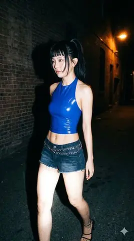 Harsh Flash Nightlife Candid of Irene (Red Velvet)