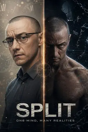 Dual-Personality Cinematic Poster