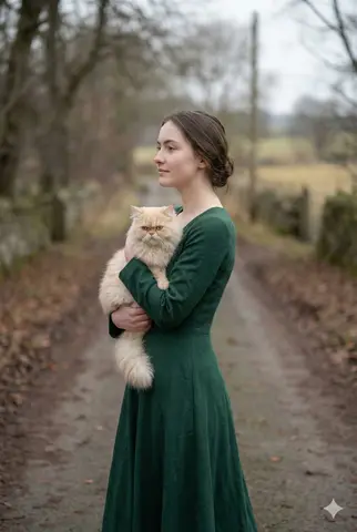 portrait of a young woman in her early 20s