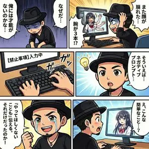 Negative Prompting for Manga Generation in NanoBanana Pro