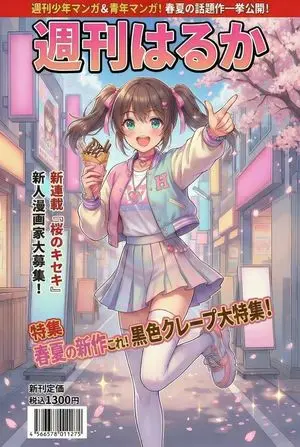 Manga Magazine Cover Prompt for Nano Banana Pro