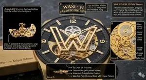 Macro Photograph of Luxury Watch