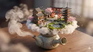 Object-Based Miniature City Diorama Prompt
