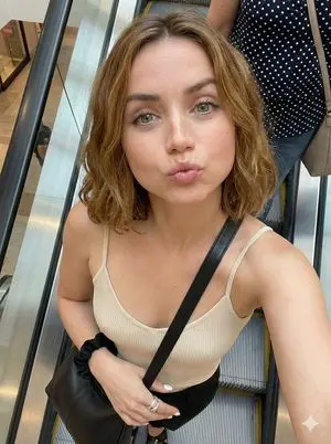 Candid Social Media Selfie Prompt (Escalator)
