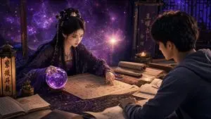 Mystic Fortune Telling Duo Scene