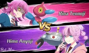 Anime Pokémon-Style Versus Screen