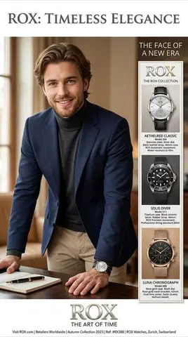 Luxury Watch Magazine Advertisement