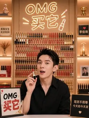 Influencer Live Stream Room Background
