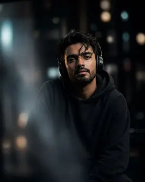 Cinematic Moody Portrait