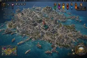 Civ-Style 1954 Tokyo Harbor Screenshot