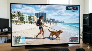 GTA 6 In-Game Footage Test Prompt