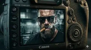 Digital Camera Screen Portrait