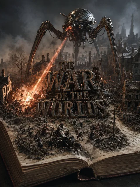 Scifi Book Cinematic Diorama