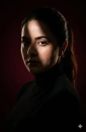 Hyper-Realistic Luxury Fashion Portrait