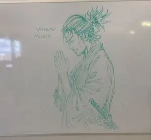 Whiteboard Marker Anime Sketch