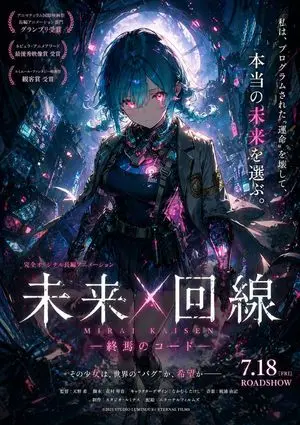Cyberpunk Anime Movie Poster