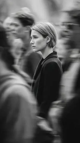 Editorial Monochrome Street Photograph (Leica SL3)