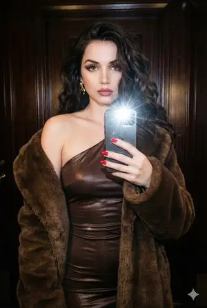 Ana de Armas Mirror Selfie Prompt for Nano Banana Pro