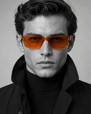 Selective-Color Editorial Portrait