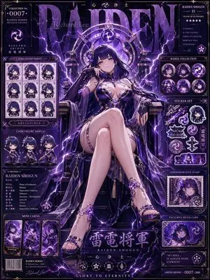 Raiden Collector Edition Poster
