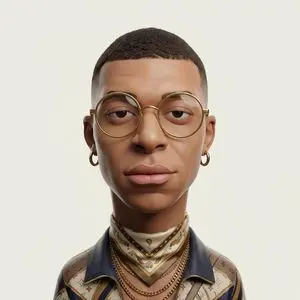 Stylized 3D Caricature Portrait Prompt