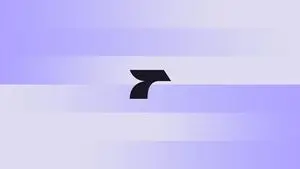 Minimal Abstract Tech Logo Poster