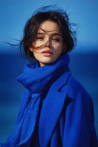Coat Portrait Photography