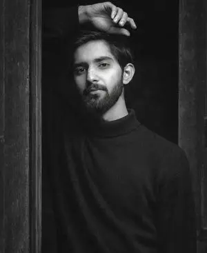 Black and White Fine-Art Portrait Prompt with Cinematic Contrast